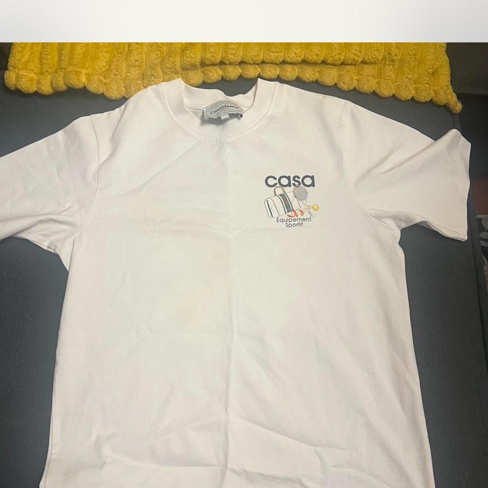 Casa White Short Sleeve Tee